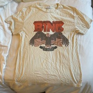 Anine bing white tee